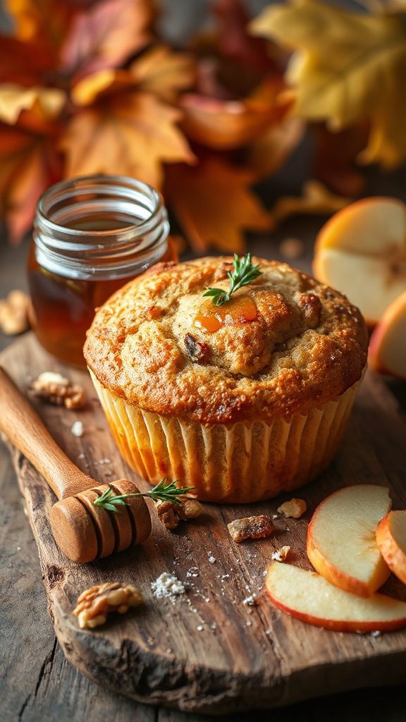 maple syrup enhances muffins