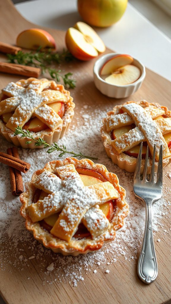 mini gluten free apple pies