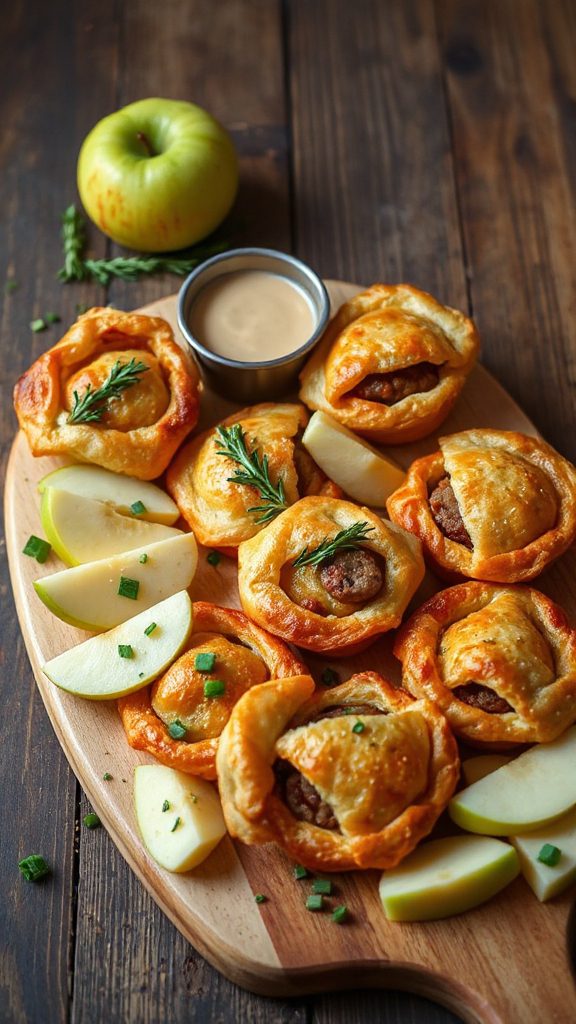 mini pies serving suggestions