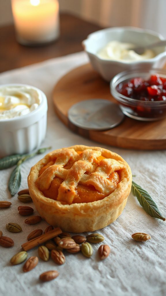 mini pumpkin pie bites