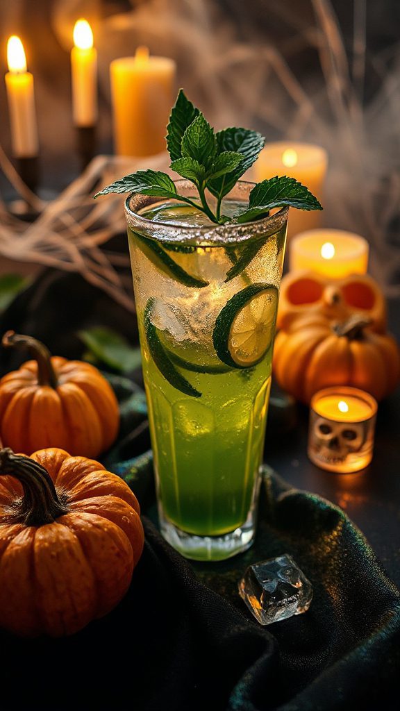 minty twist for halloween