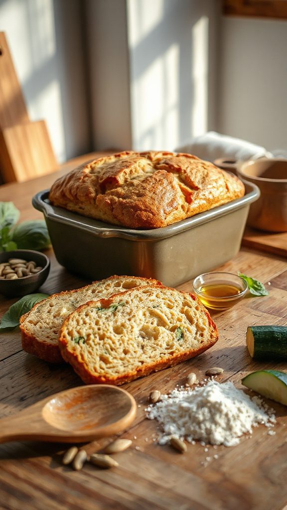 moist vegan zucchini bread