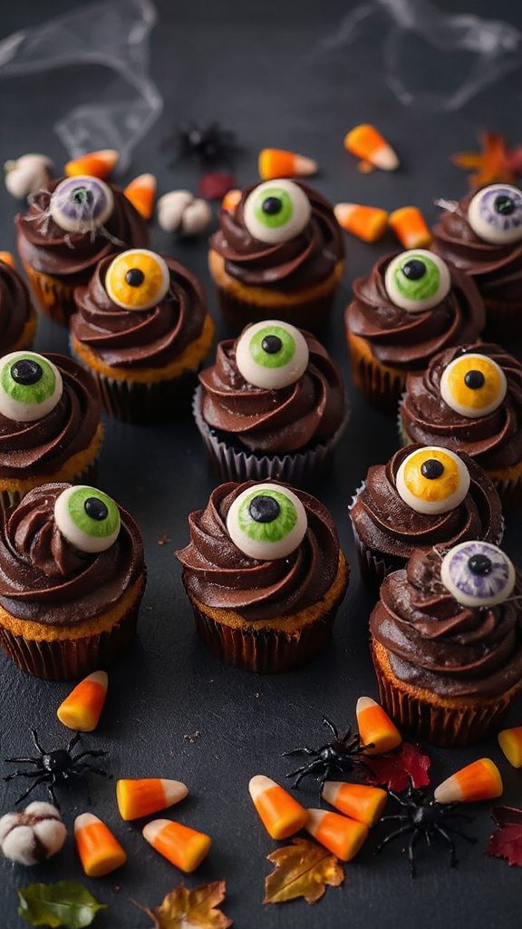 monster eye cupcakes recipe