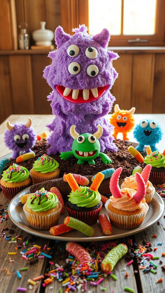monster marshmallow halloween treats