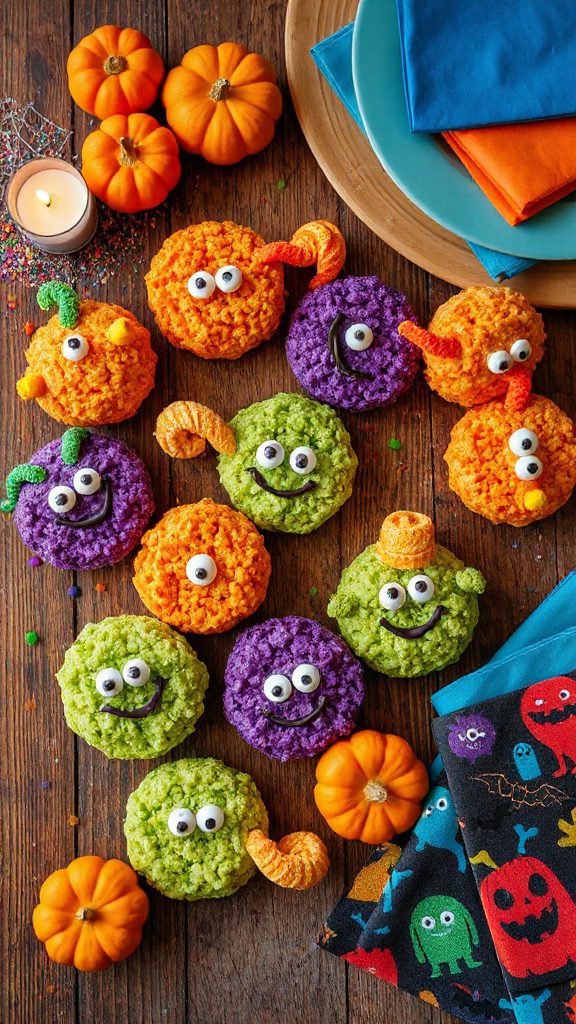 monster rice krispie treats
