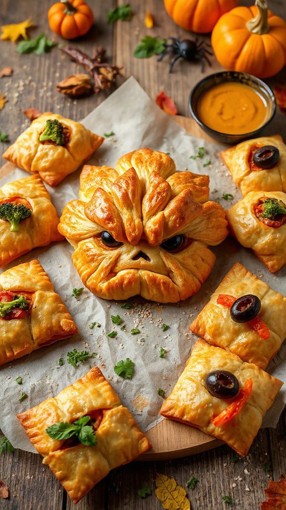 monster vegetable pastry snacks