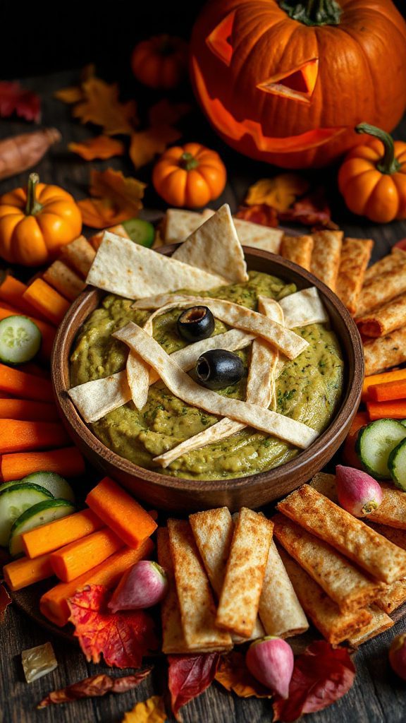 mummy bean dip recipe