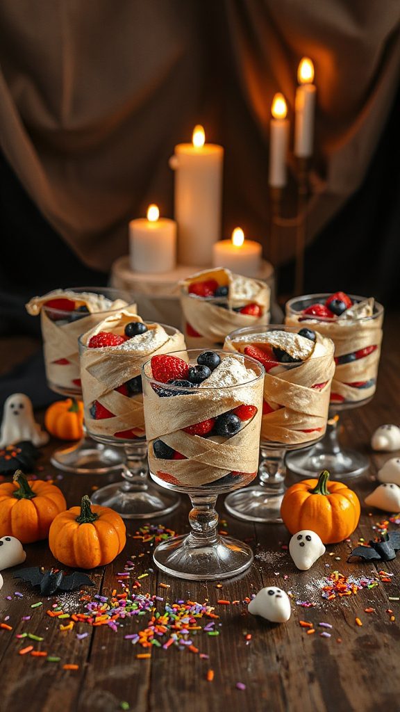 mummy berry parfaits recipe