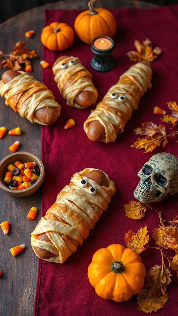 mummy hot dogs recipe