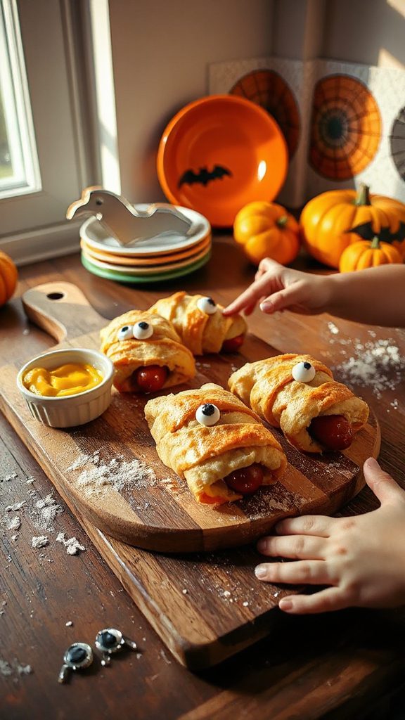 mummy hot dogs recipe