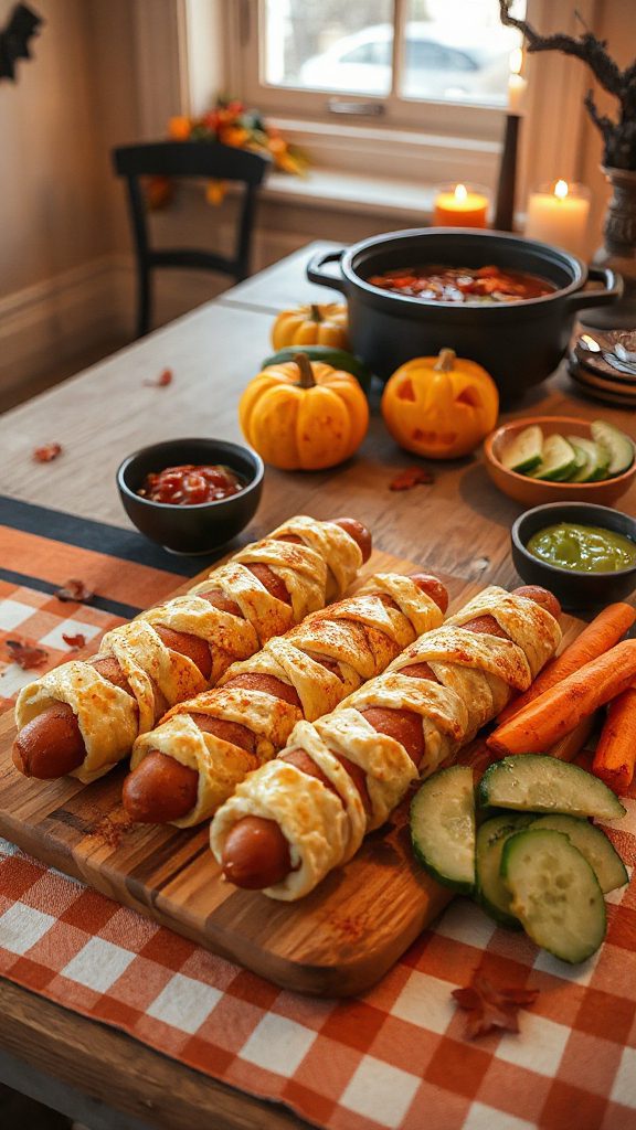 mummy hot dogs recipe