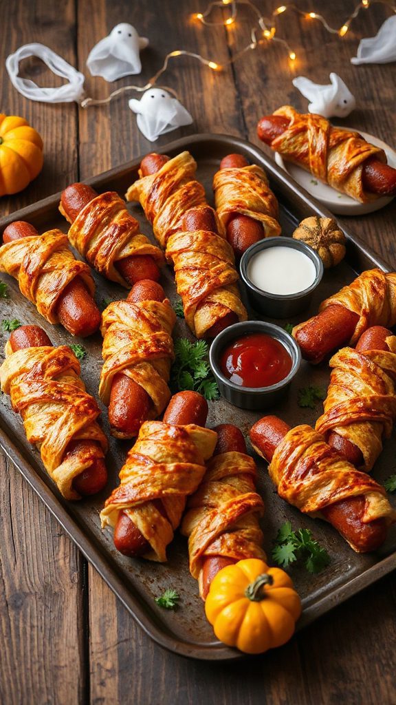 mummy hot dogs recipe