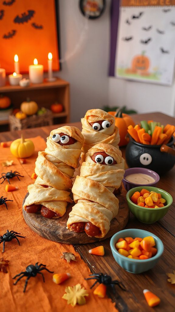 mummy hot dogs recipe