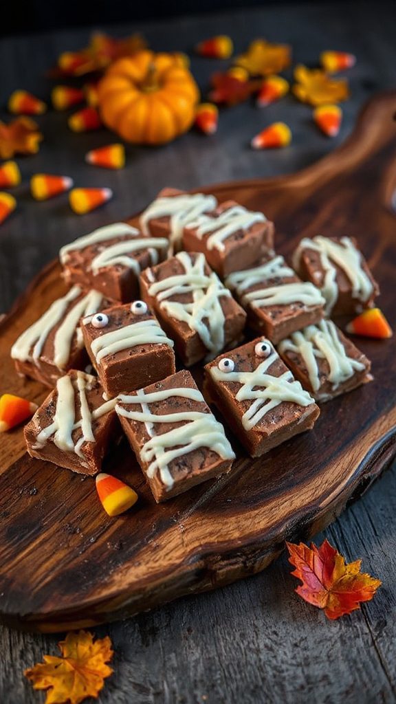 mummy marshmallow fudge delight