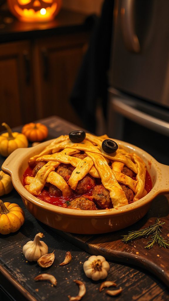 mummy meatball casserole recipe