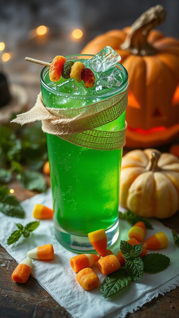 mummy themed festive cocktail recipe