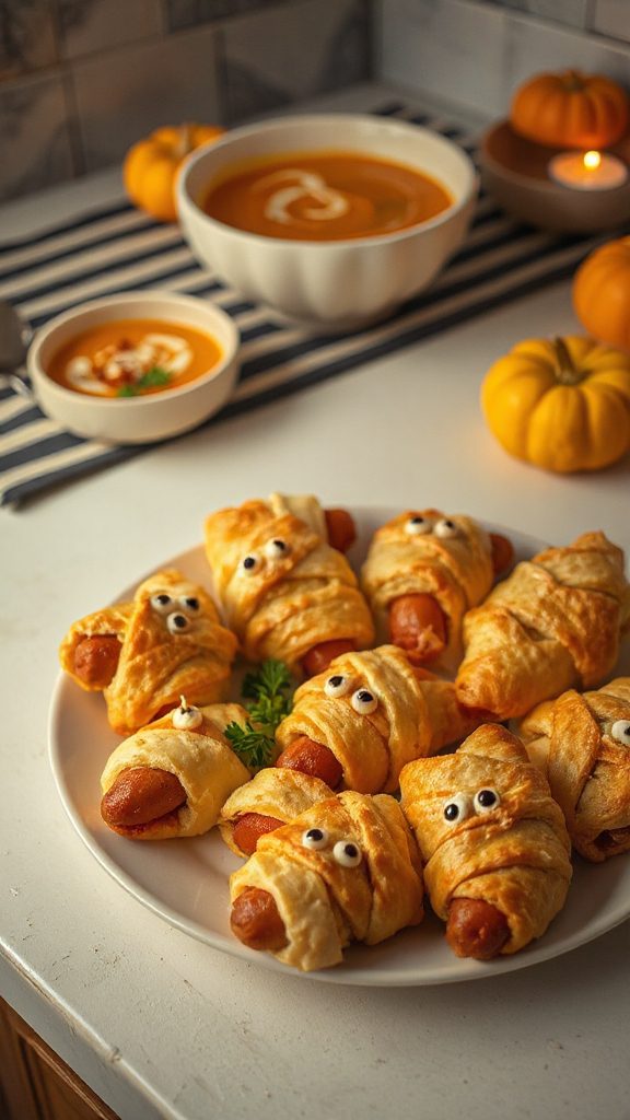 mummy wrapped hot dogs recipe