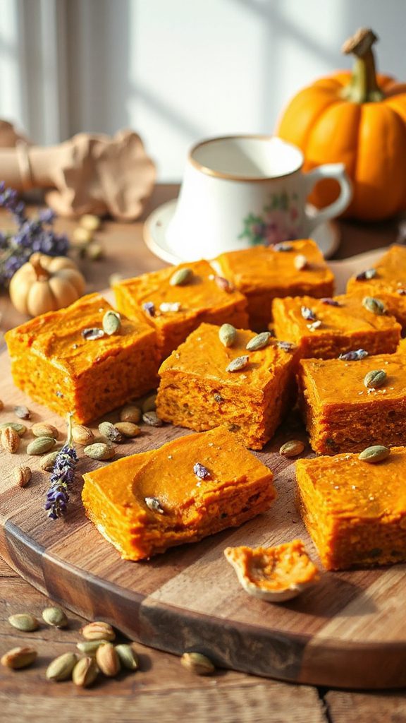 no bake pumpkin dessert bars
