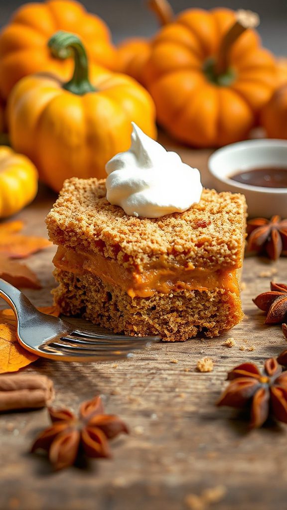 no bake pumpkin dessert bars