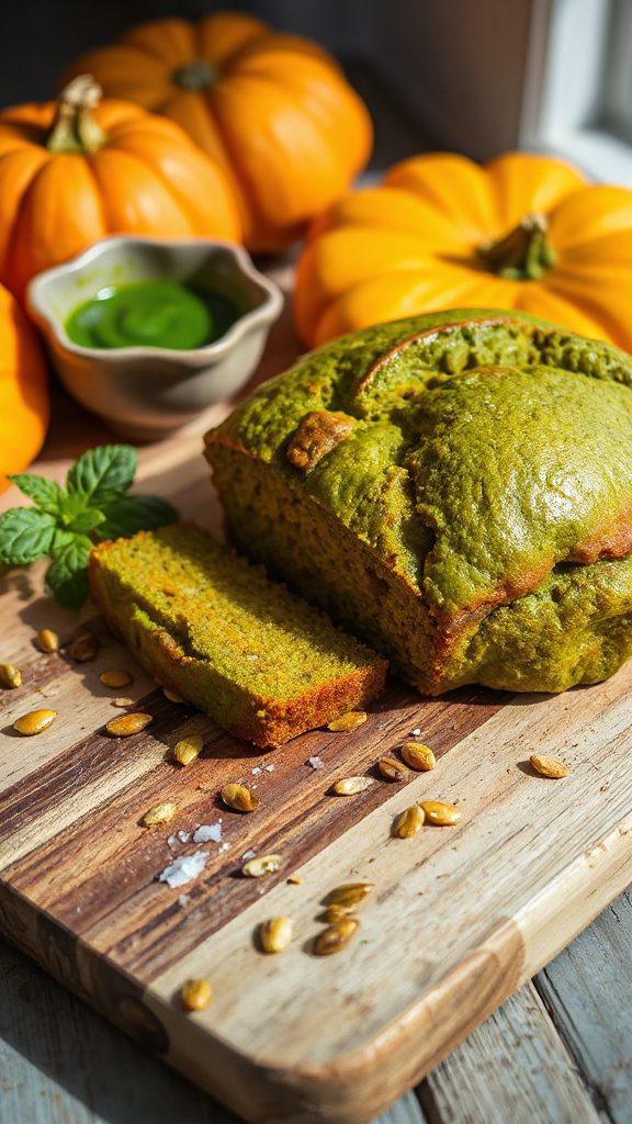 no bake pumpkin seaweed bread