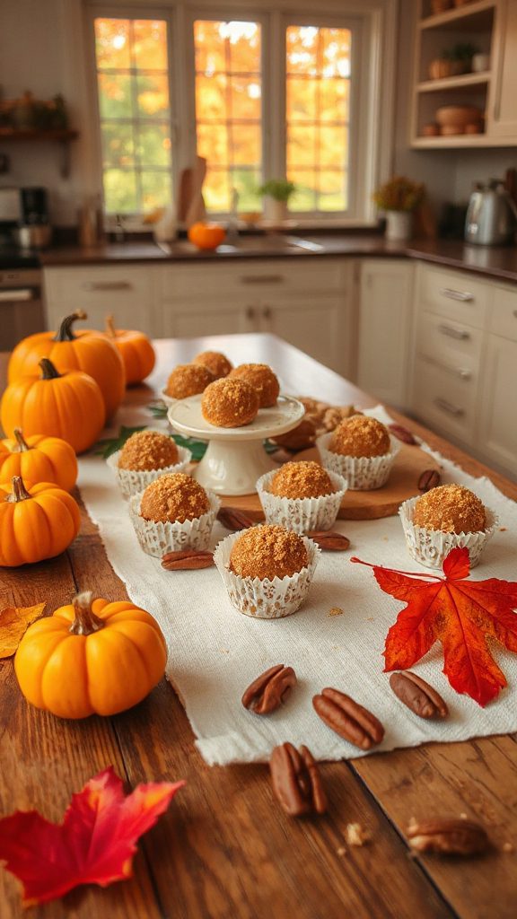 no bake pumpkin truffles recipe