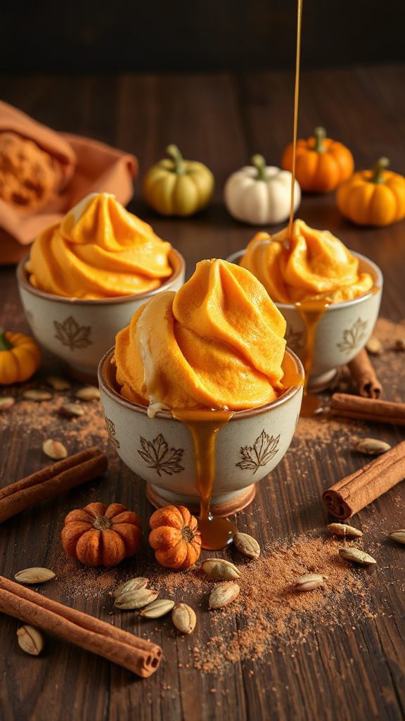 no churn pumpkin ice cream