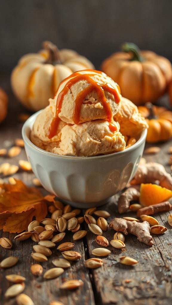 no churn pumpkin ice cream