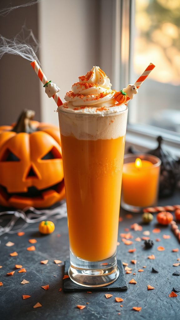 nostalgic orange soda float