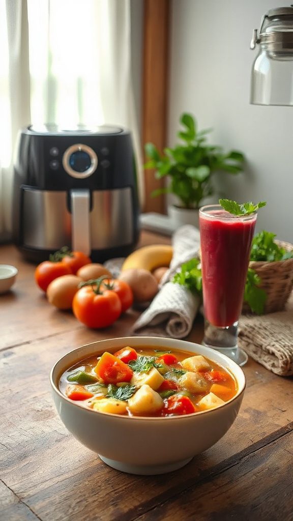 nourishing vegetable soup recipe