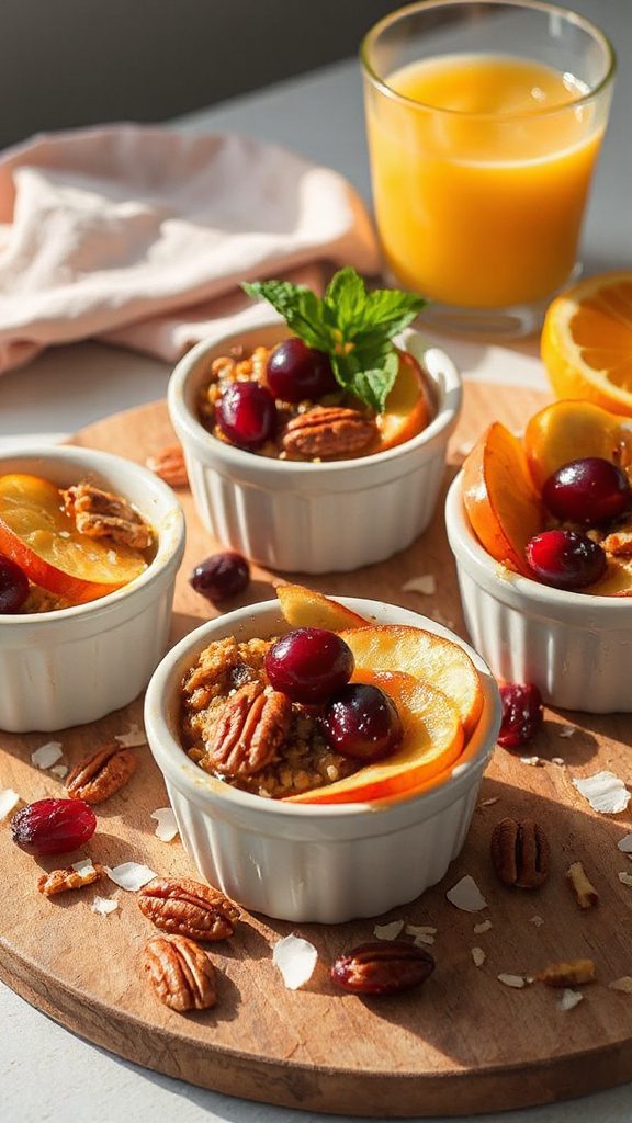 nutritious gluten free oat cups