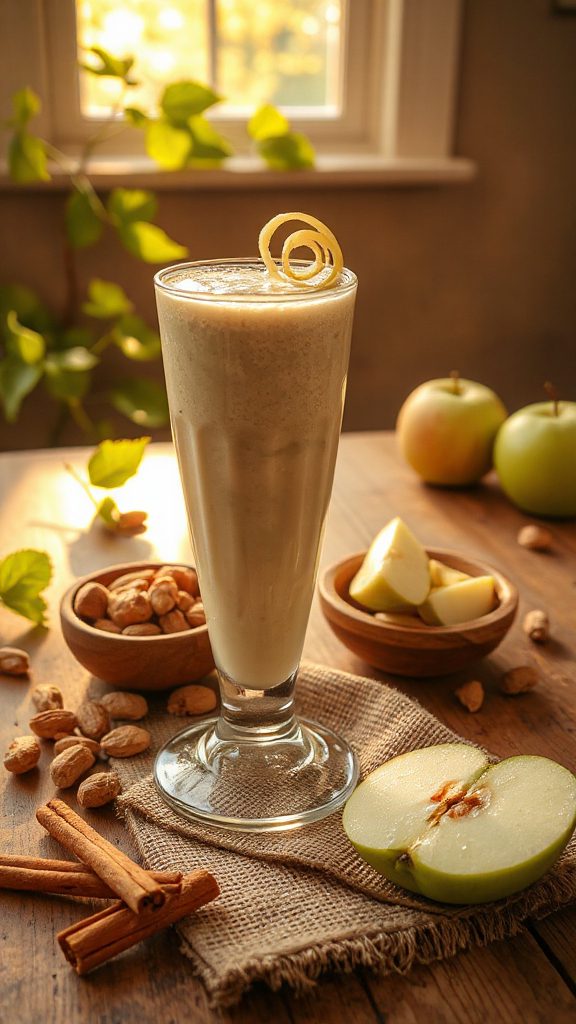 nutritious green apple smoothie