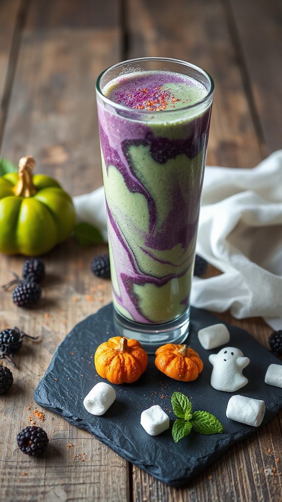 nutritious halloween smoothie recipe