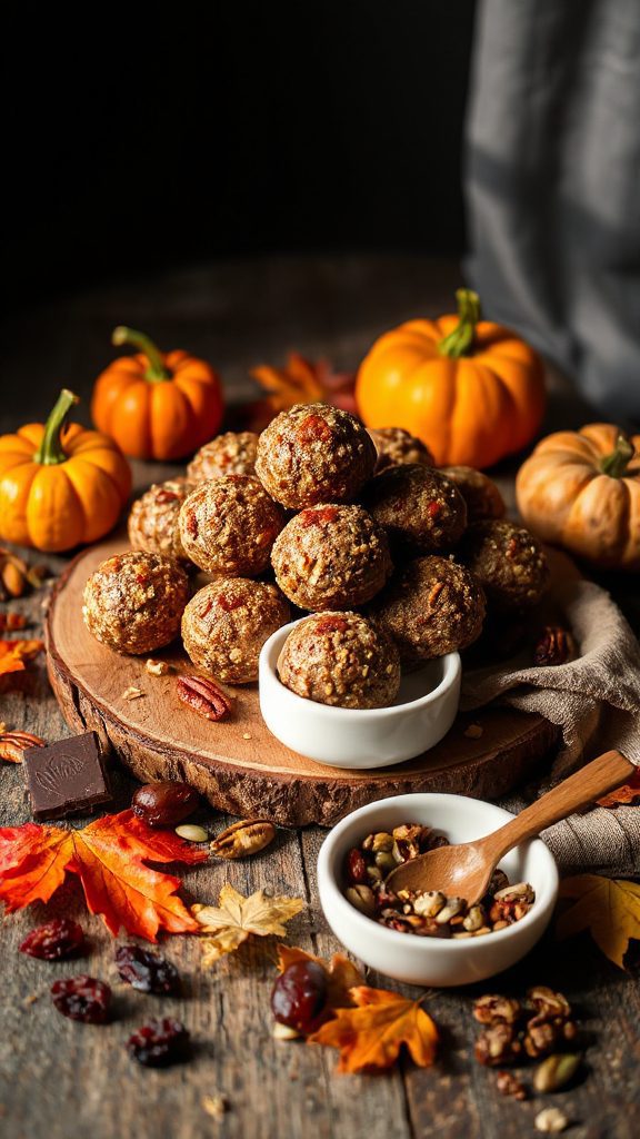 nutritious maple pecan bites