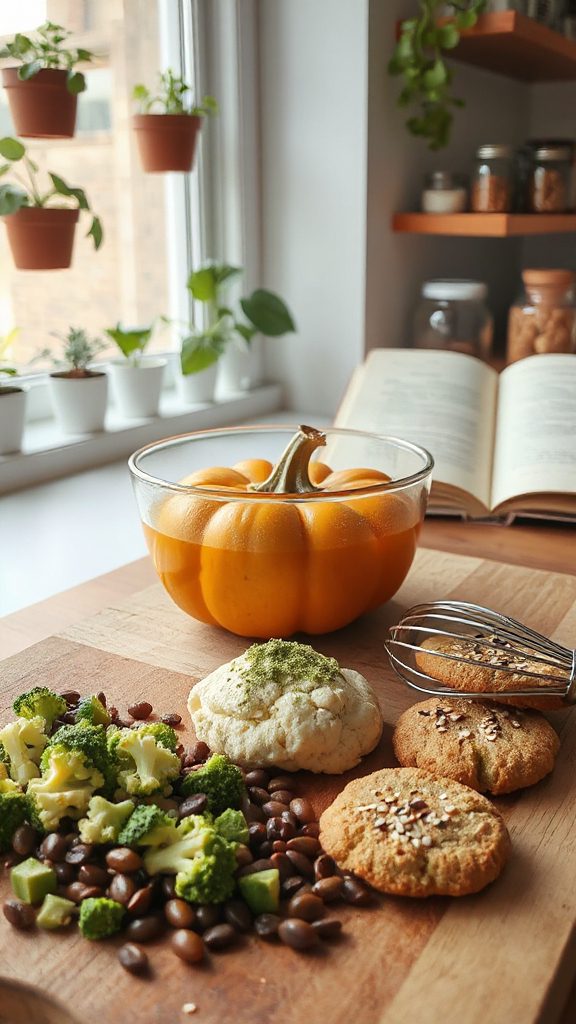 nutritious matcha lentil snack