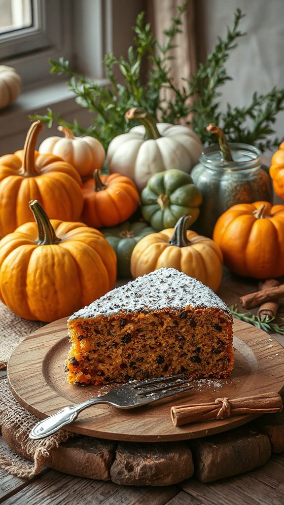 nutritious pumpkin coffee cake