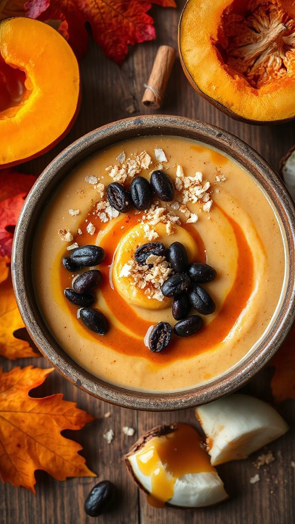 nutritious pumpkin quinoa pudding