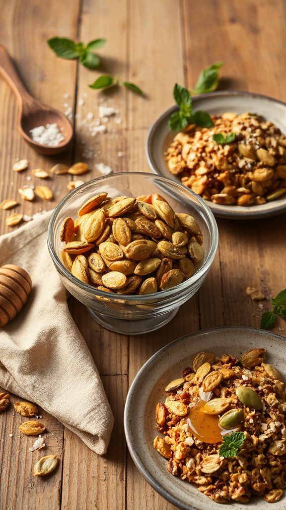 nutritious pumpkin seed granola