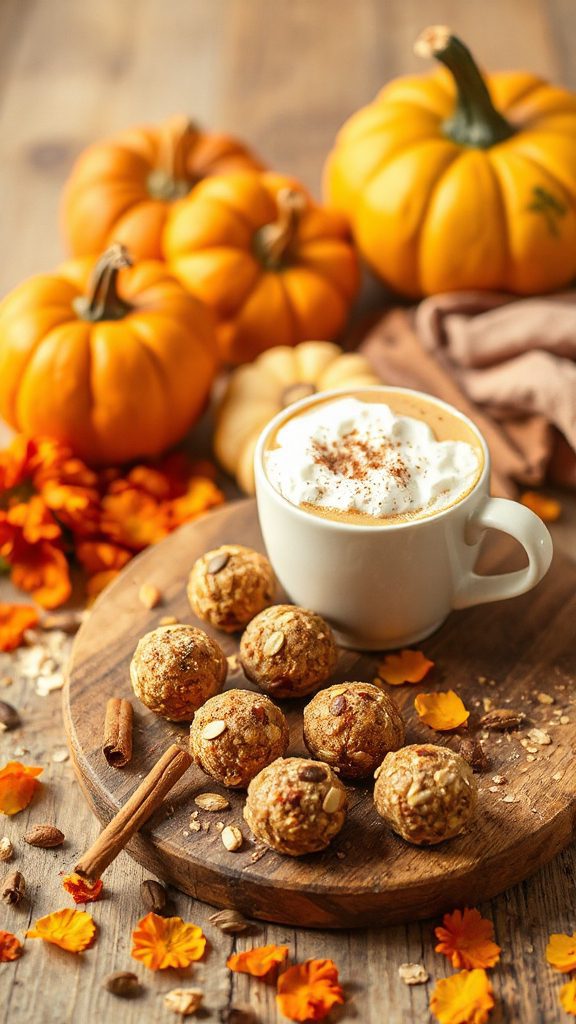 nutritious pumpkin spice bites