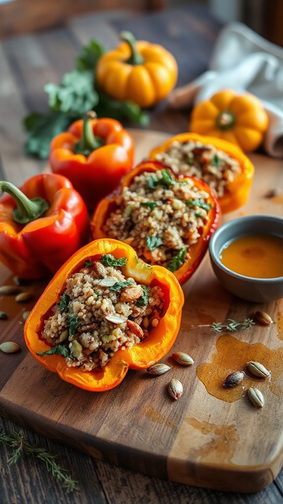 nutritious stuffed bell peppers