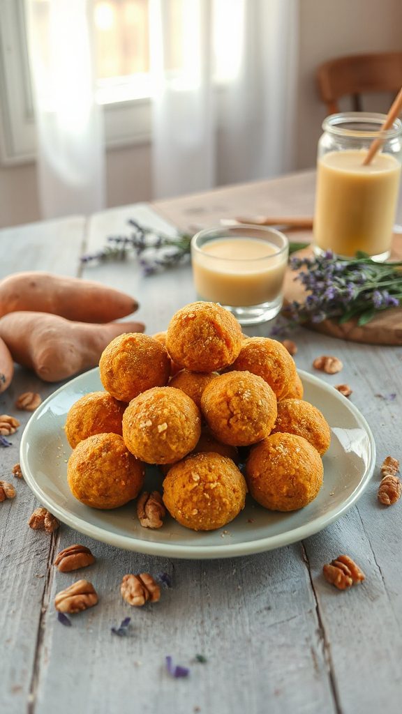 nutritious sweet potato bites