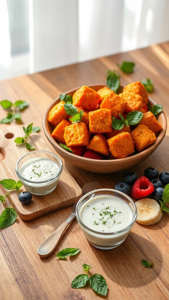nutritious sweet potato bites