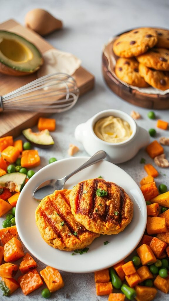 nutritious sweet potato patties