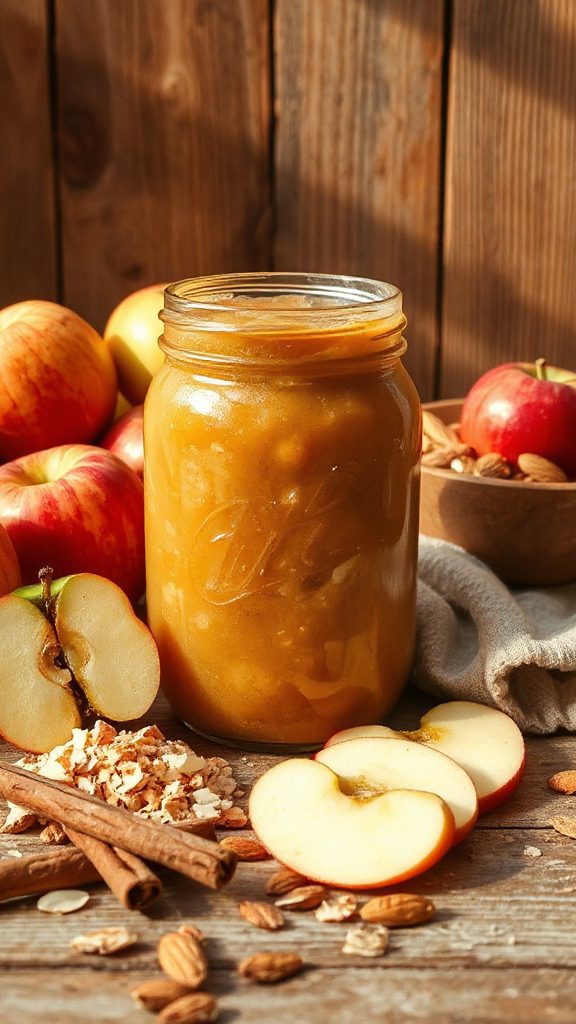nutty almond applesauce recipe
