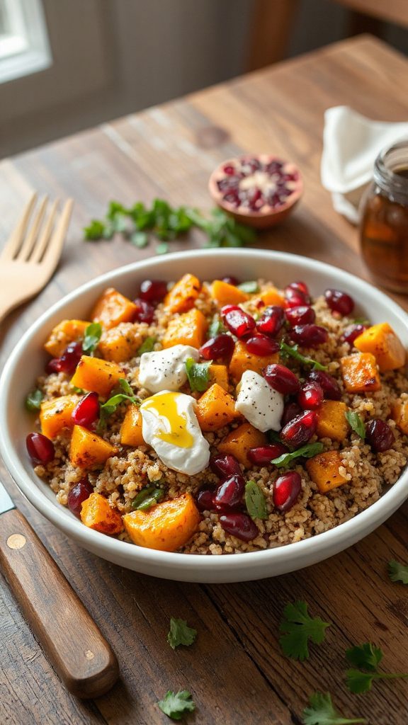 nutty earthy colorful salad