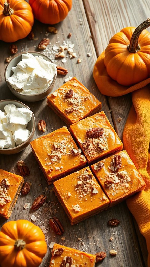 nutty pumpkin protein bars