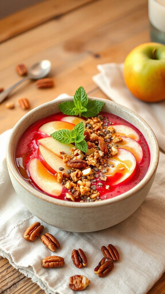 nutty sweet beet smoothie