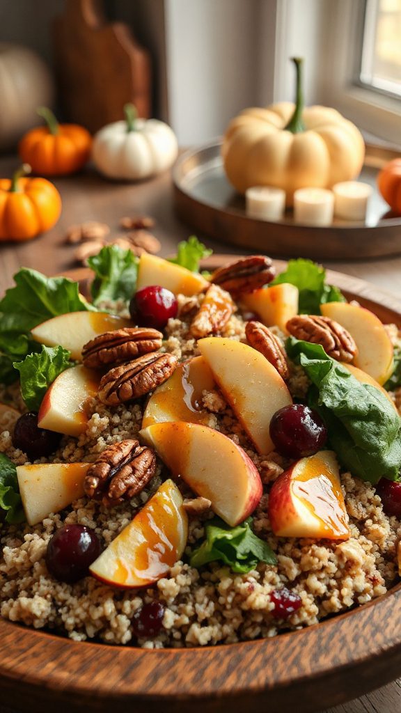 nutty sweet tart salad
