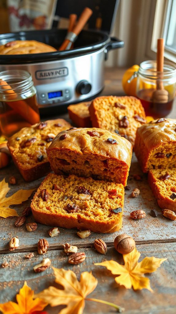 nutty tempeh pumpkin treats