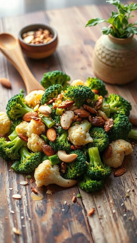 nutty vegetable stir fry recipe