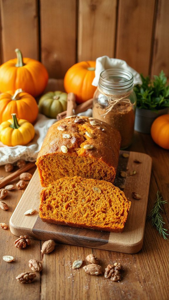 one bowl vegan pumpkin bread